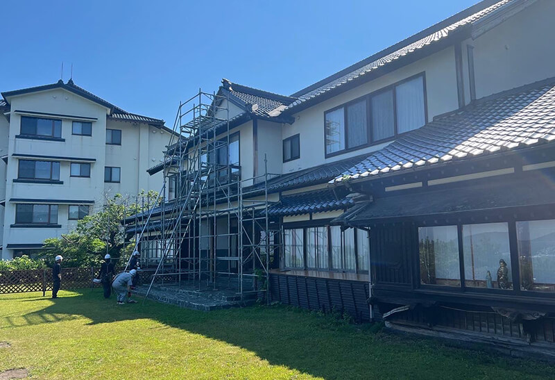 文化財瓦屋根工事