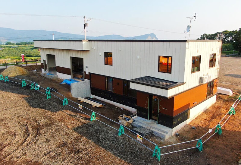 農業法人休憩所及び倉庫新築工事