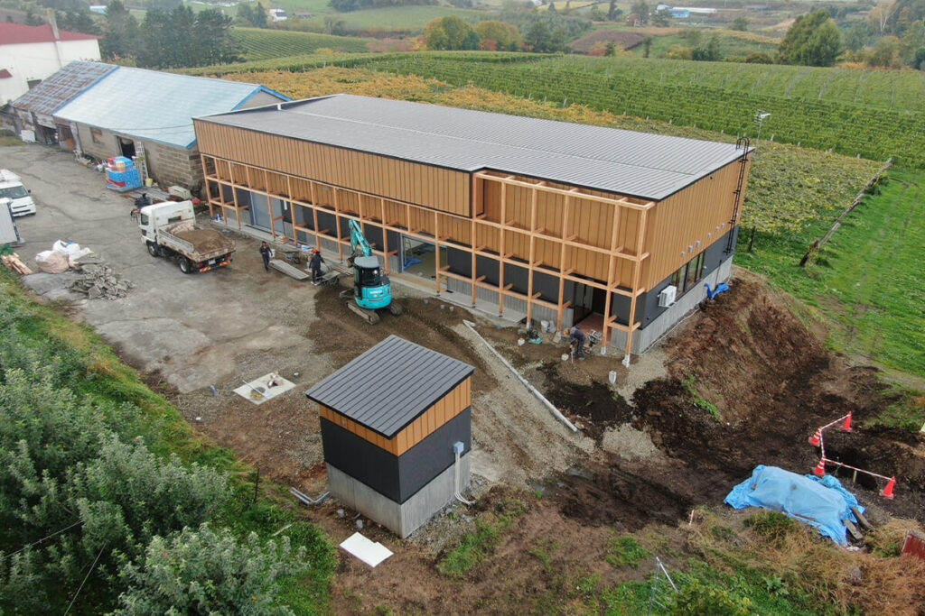 ワイナリー新築工事